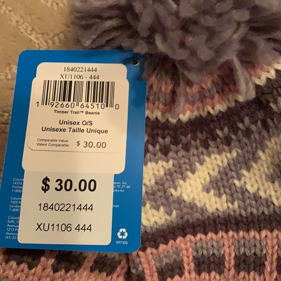Columbia beanie, knit; never worn - Picture 3 of 4